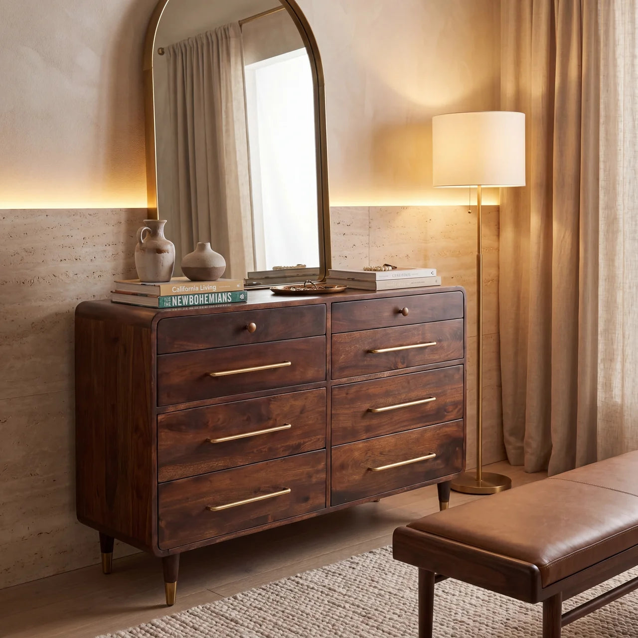 Valenza Six-Drawer Chest
