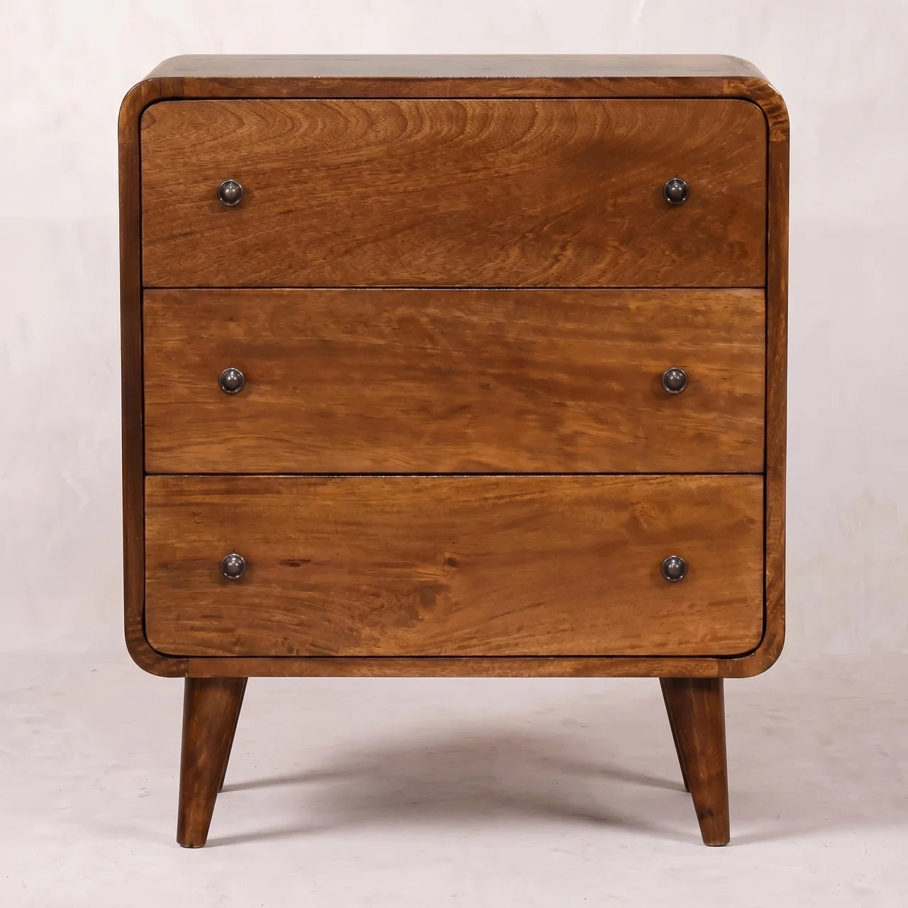 Mini Curved Chestnut Chest