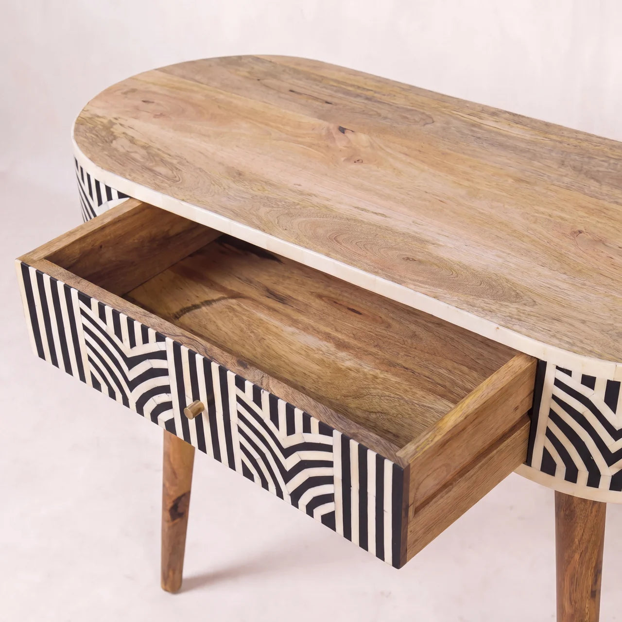 Edessa Bone Inlay Console Table