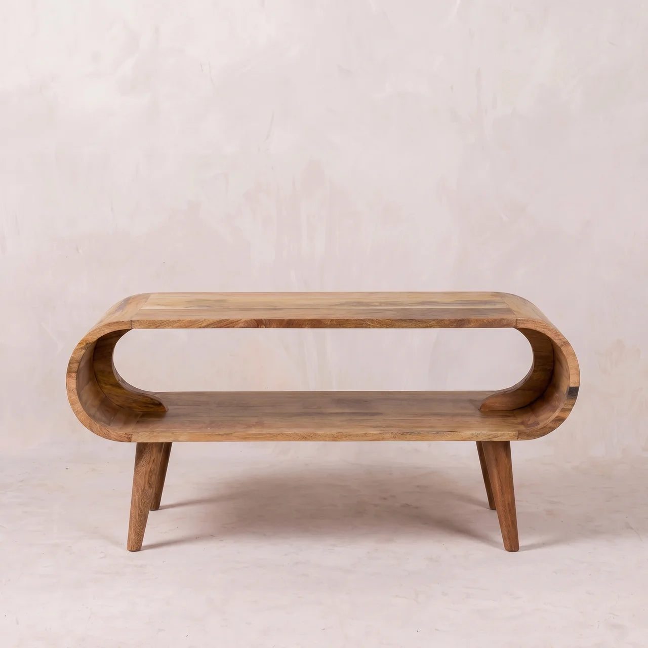 Amaya Nordic Style Oak-ish Coffee Table