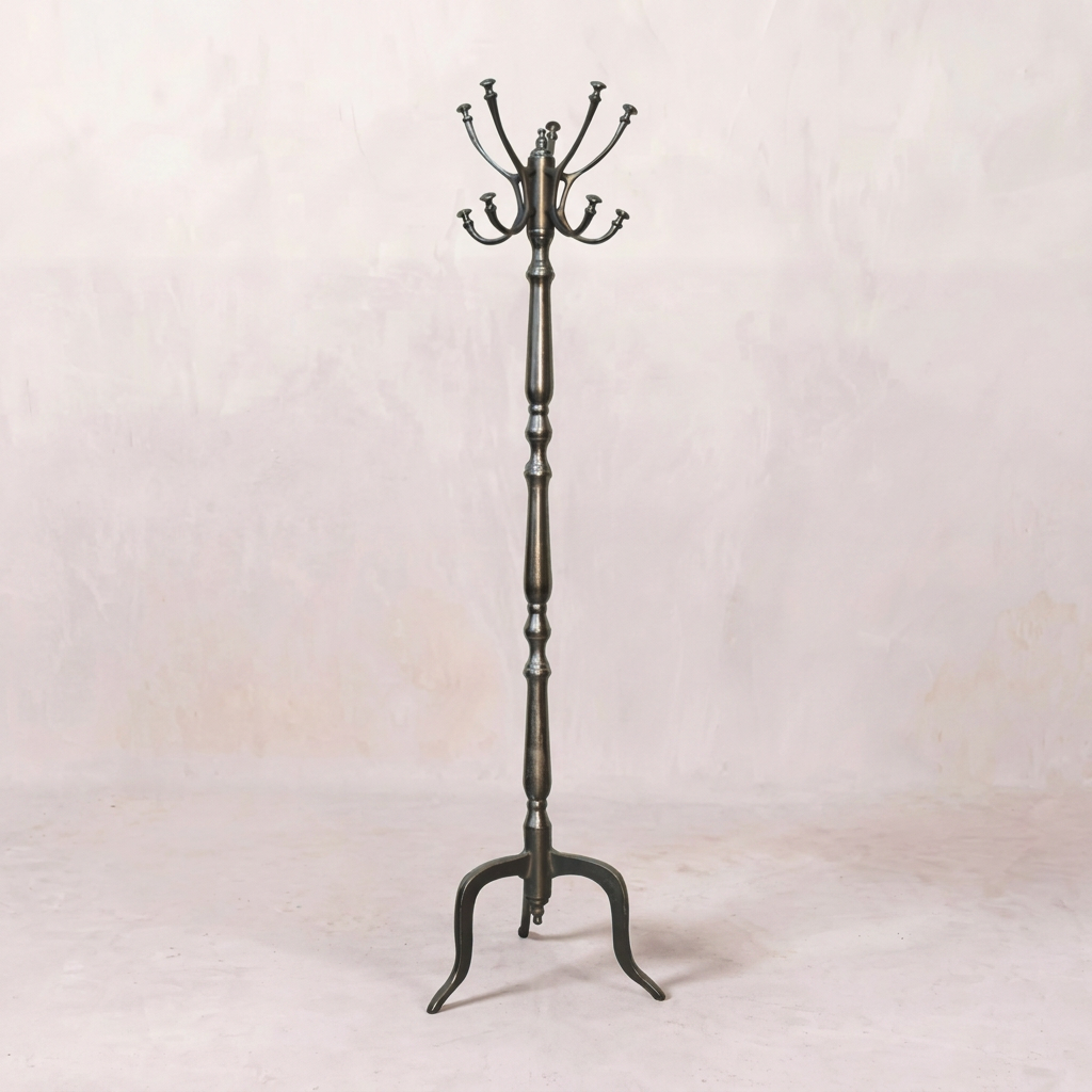 Silver Coat Stand