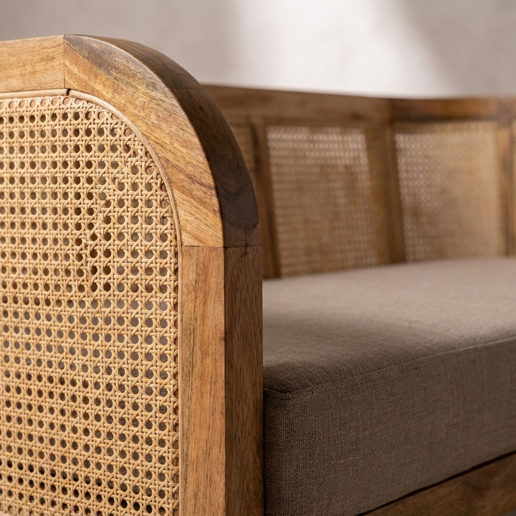 Larissa Mud Linen Sofa