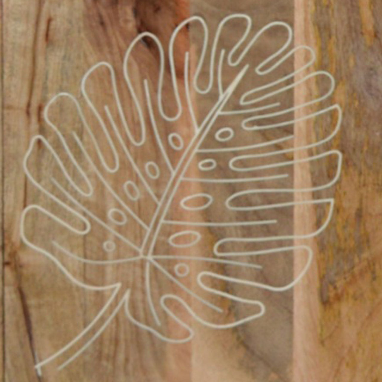 Leaf Resin Inlay Pattern