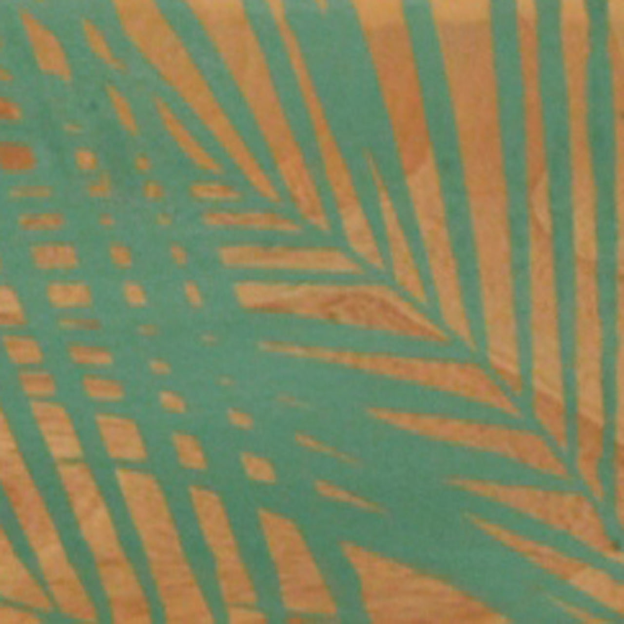 Green Foliage Screen Print