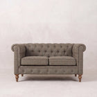 Multi Tweed 2 Seat Chesterfield