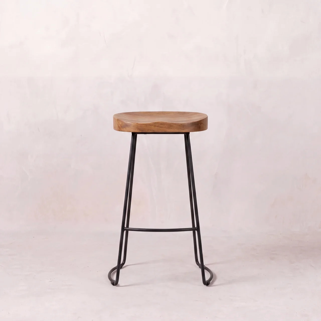 Industrial Chunky Bar Stool