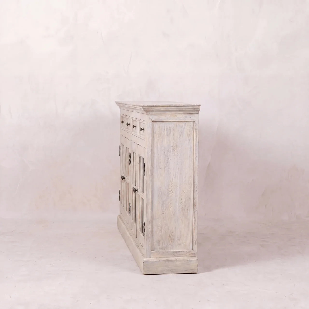 Stone Acid Wash Glazed Sideboard