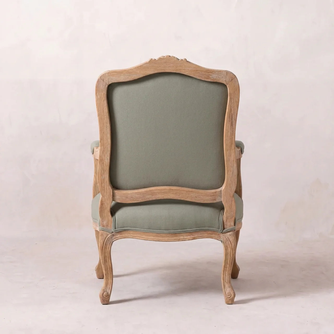 French Style Upholstered Armchair