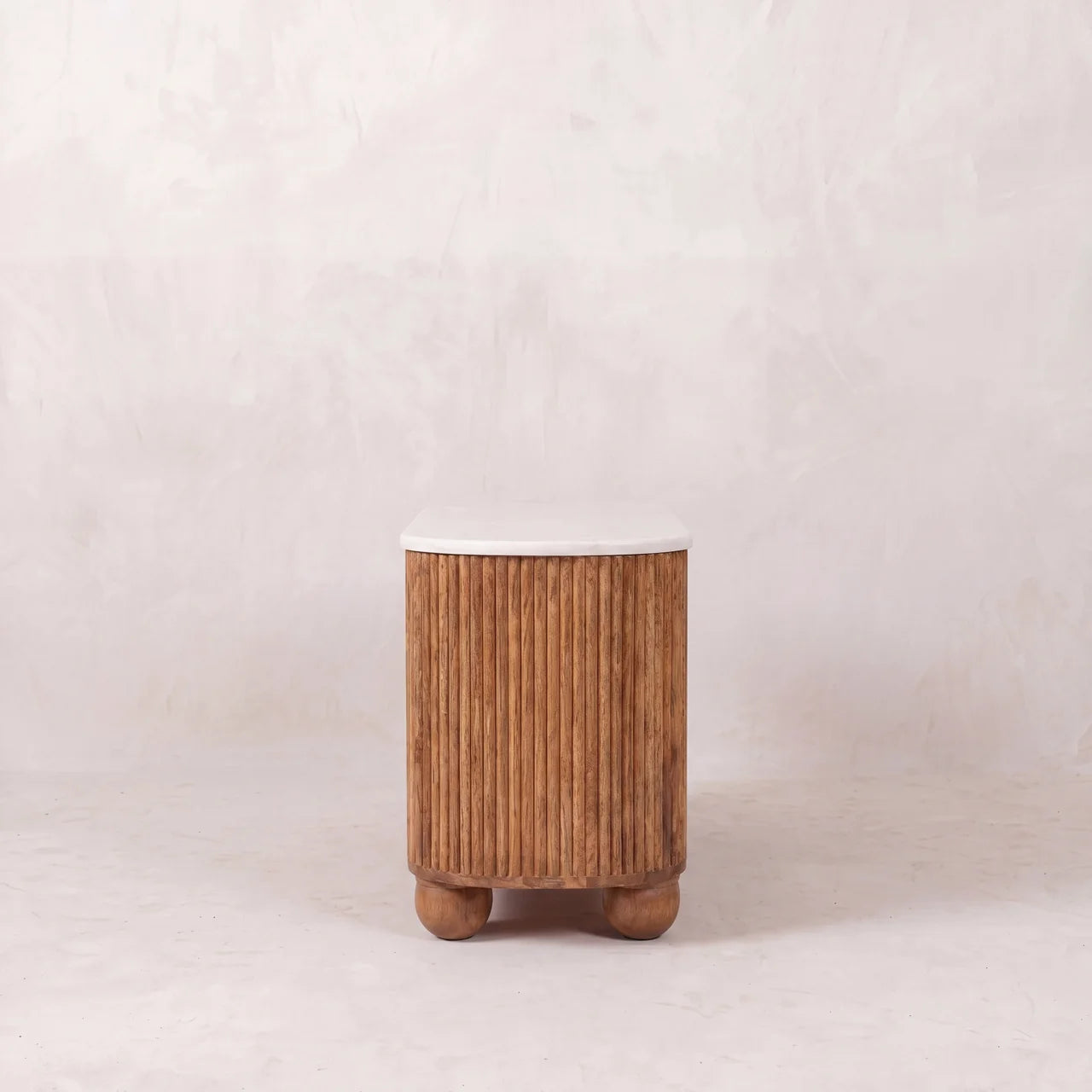 Beaumont Marble Shoe Bench
