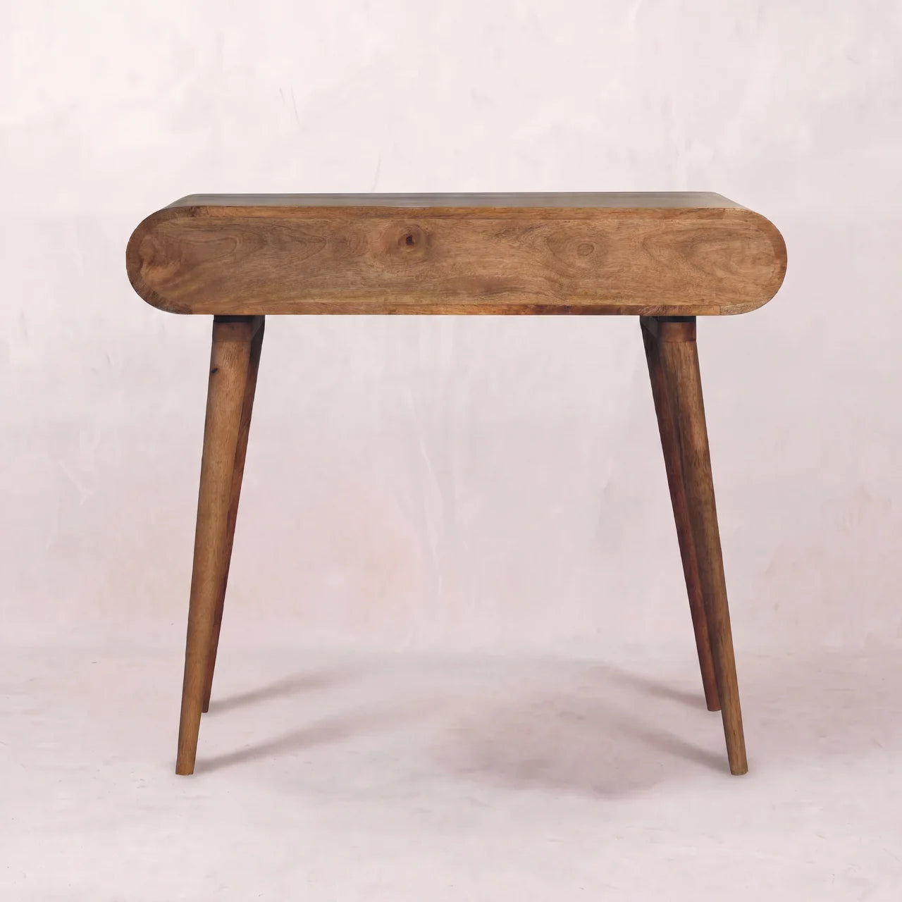 Curved Chestnut Writing Desk