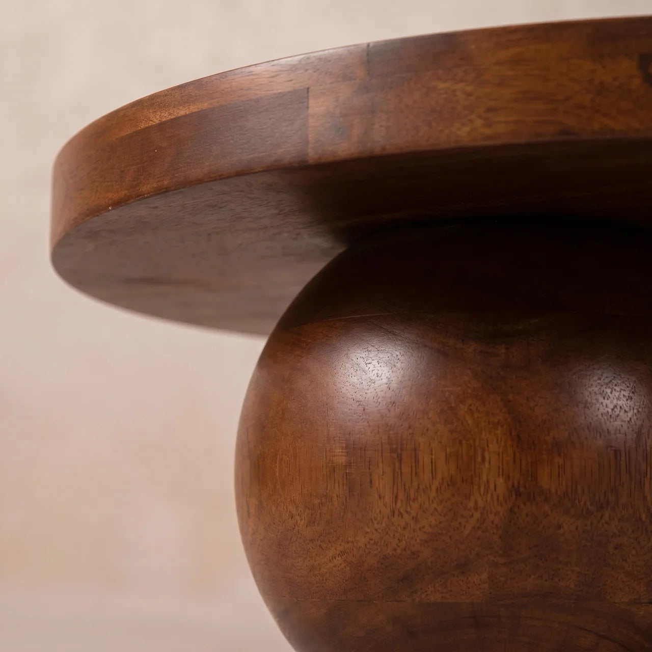 Chestnut Central Ball Table