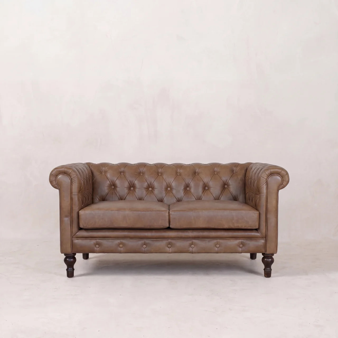Buffalo Leather Chesterfield