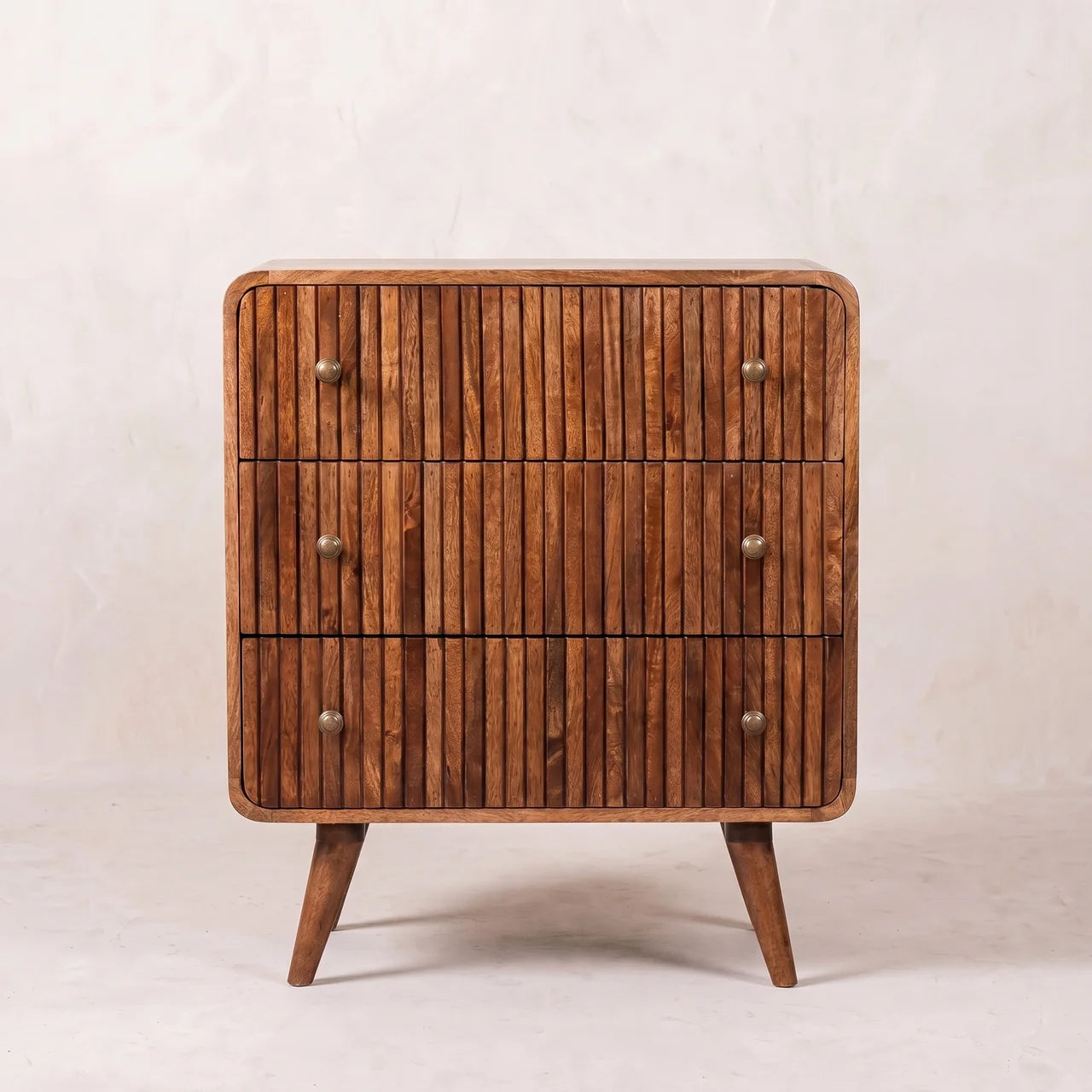 Honey Caramel T-bar Ridged Chest