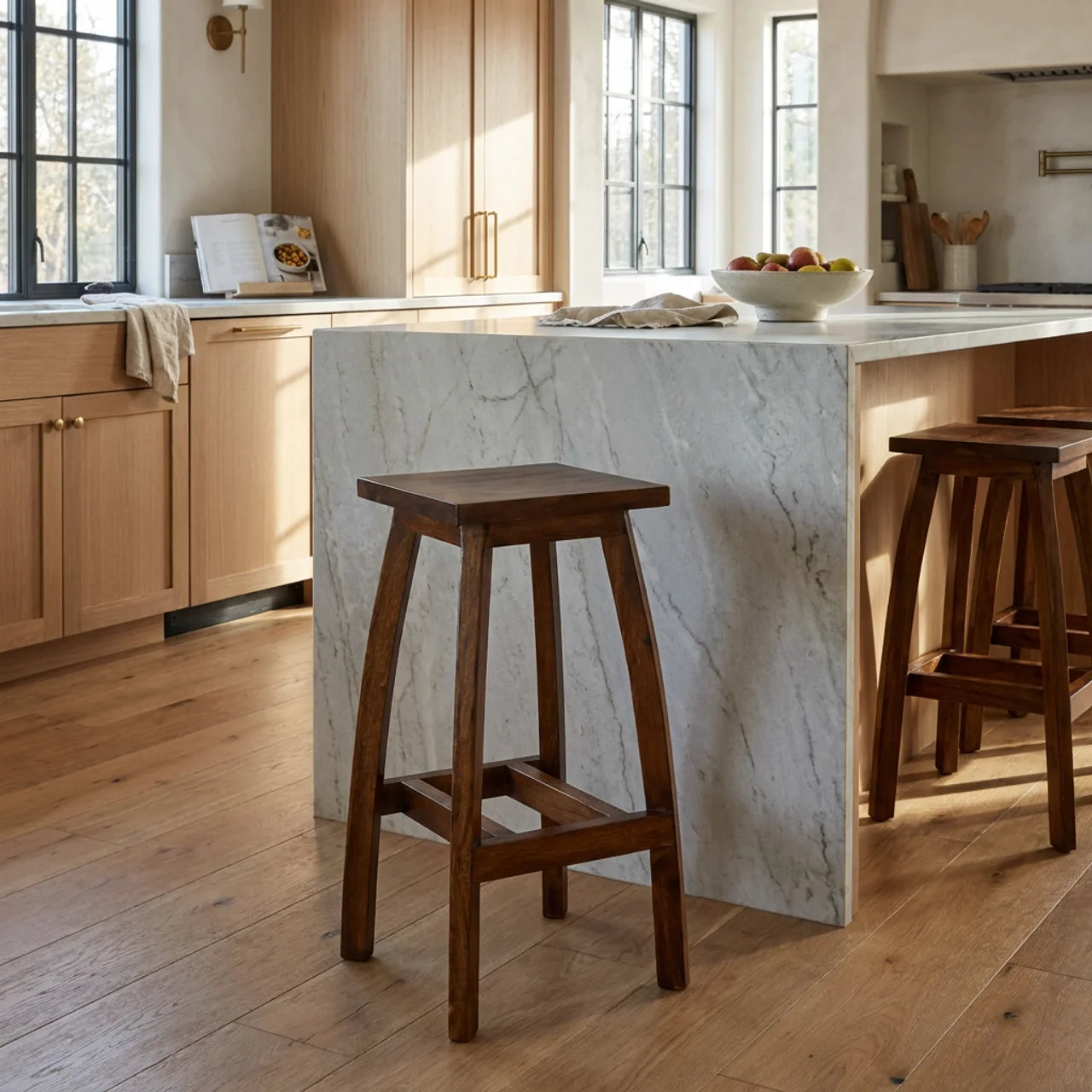 Solid Wood Bar Stool