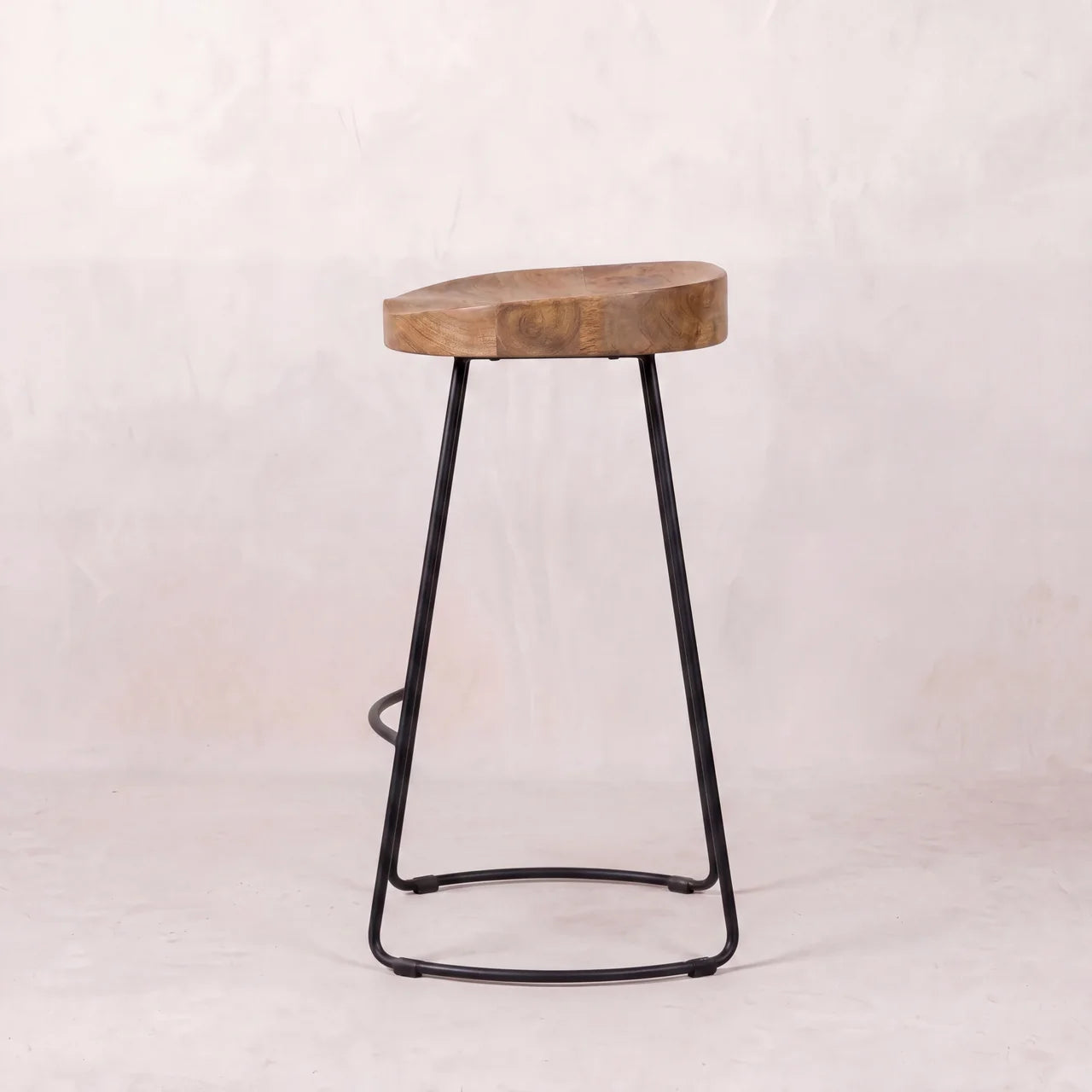 Industrial Chunky Bar Stool