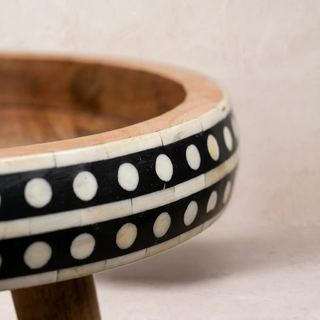 Small Dotted End Table