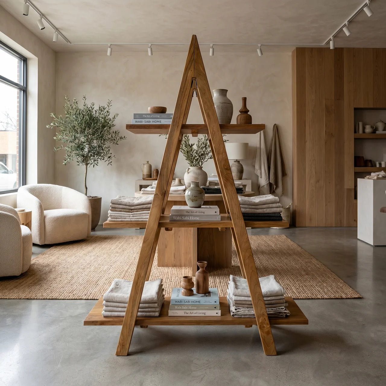 Ladder Style Open Display Unit